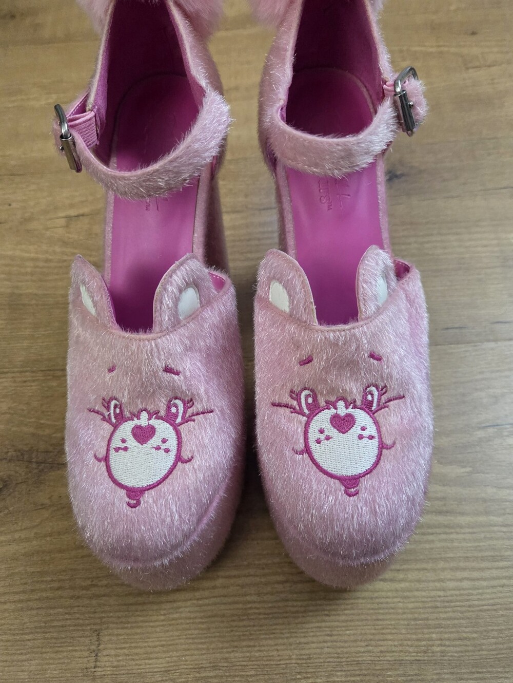 Dolls Kill x Care Bears Ball Of Fluff Platforms - Picture 2 of 12